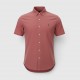 Ralph Lauren Polo Ανδρικό Πουκάμισο Κοντομάνικο Ροζ / Pre-Owned